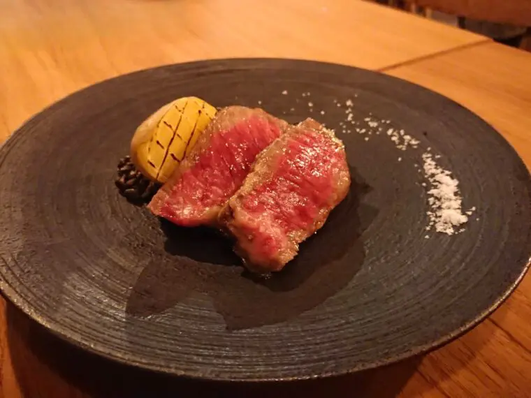 840 KITCHEN(キッチン)の熊本産 あか牛サーロインのグリルの写真