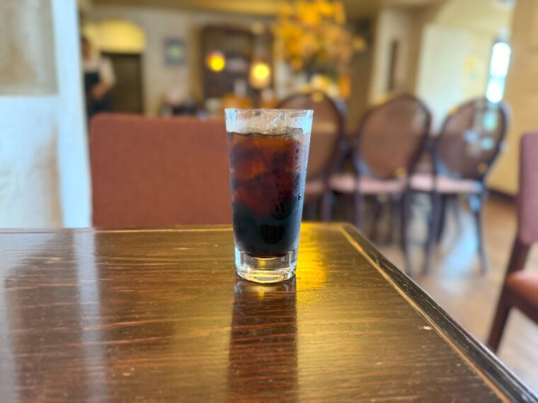 ＜カフェ・グレ＞のアイスコーヒーの写真